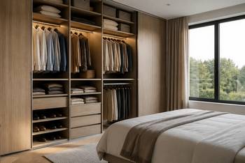 Optimiser le rangement d'une chambre : armoires et dressings