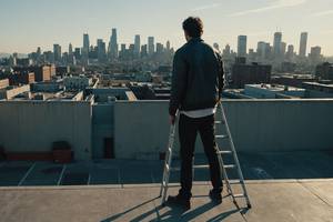 Est-il dangereux d'utiliser une échelle sur un toit ?