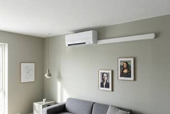 Solutions pour cacher les les goulottes de climatisation