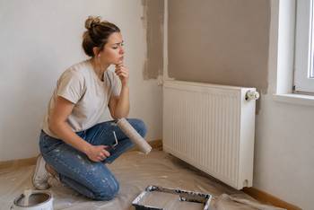 Comment peindre derrière un radiateur ?