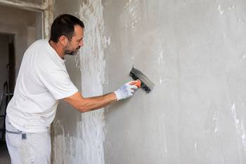 Prix du ratissage de mur ou de plafond au m²