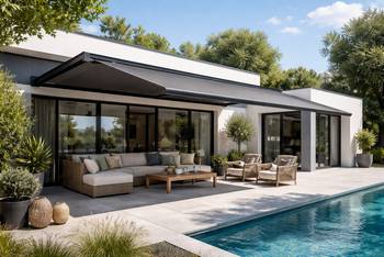 Comment régler l'inclinaison d'un store banne avec coffre ?