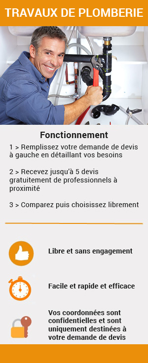 faites une demande de devis pour vos travaux de plomberie